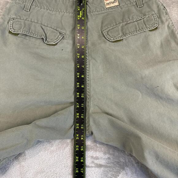 Vintage Levi’s Men's Cargo Shorts Green Y2K 90s Red Tab Size 30 - Picture 5 of 8